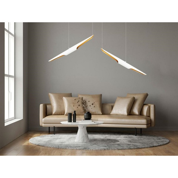 MOOSEE lampa wisząca CONTEO biała - Moosee